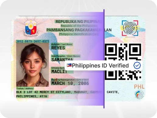 Philippines ID Verification