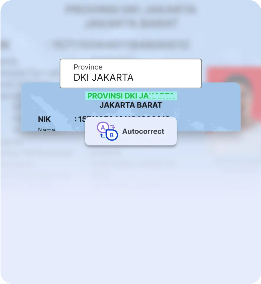 Fitur <span class="text-blue-500">Auto Correct</span> Untuk Dokumen Kurang Jelas